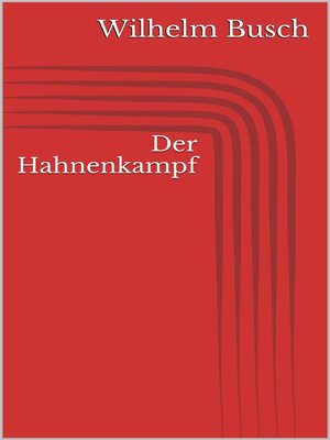 cover image of Der Hahnenkampf